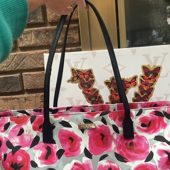 Kate Spade Shore Street Margarita Floral Pink Bag - Picture 4 of 11